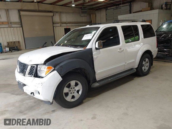 2007 Nissan Pathfinder S z VIN 5N1AR18U47C648842, wystawiony jako IAAI lot #42187700 z przebiegiem 199 209 mil mil oraz . Historia ofert i sprzedaży dostępna na DreamBid. Obrazek 2.