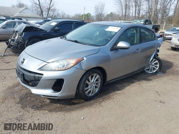 2012 Mazda 3 i Grand Touring with VIN JM1BL1W86C1688281, listed as a IAAI auction lot 41643298 with 266,291 mi miles and . Bid and sale history available at DreamBid. Image 16.