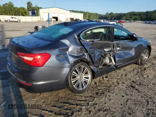 2014 Kia Cadenza Premium with VIN KNALN4D72E5124386, listed as a Copart auction lot 69717124 with 88,740 mi miles and Salvage Title. Bid and sale history available at carsss.com. Image 3.