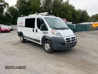 2016 Ram ProMaster Cargo with VIN 3C6TRVAG6GE116730, listed as a Copart auction lot 74616234 with 214,354 mi miles and Clean Title. Bid and sale history available at DreamBid. Image 1.