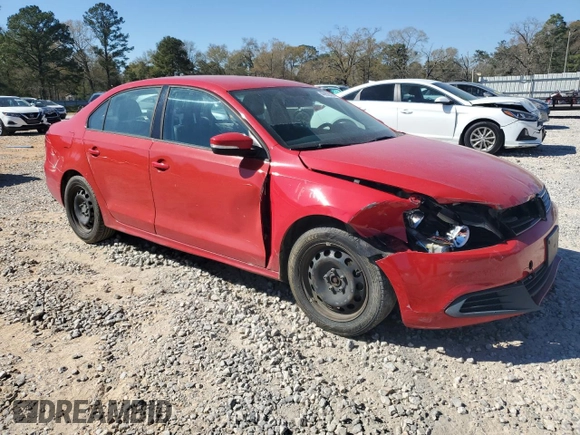2014 Volkswagen Jetta Sedan SE with VIN 3VWD17AJ1EM262383, listed as a Copart auction lot 48856505 with 167,322 mi miles and Salvage Title. Bid and sale history available at carsss.com. Image 4.