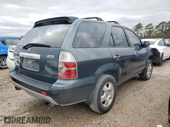 2005 Acura MDX with VIN 2HNYD18235H512433, listed as a Copart auction lot 82183444 with 169,877 mi miles and Salvage Title. Bid and sale history available at carsss.com. Image 3.