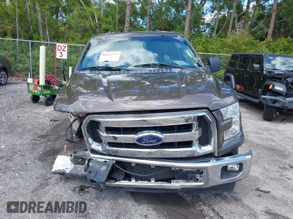2017 Ford F-150 XL with VIN 1FTEW1CF6HFB67496, listed as a IAAI auction lot 41884533 with 156,424 mi miles and . Bid and sale history available at DreamBid. Image 13.