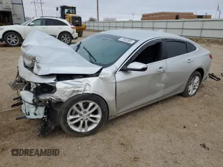 2018 Chevrolet Malibu LT with VIN 1G1ZD5ST6JF144174, listed as a Copart auction lot 47853385 with 112,371 mi miles and Salvage Title. Bid and sale history available at carsss.com. Image 1.