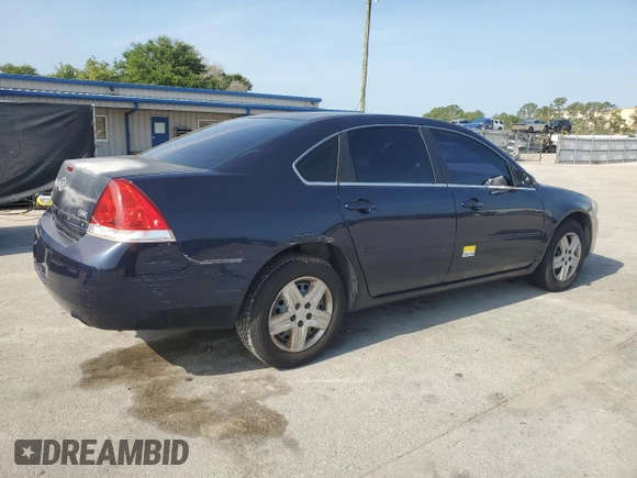 2007 Chevrolet Impala LS z VIN 2G1WB58KX79380786, wystawiony jako Copart lot #55325005 z przebiegiem 188 264 mil mil oraz Szkoda całkowita • Salvage title. Historia ofert i sprzedaży dostępna na DreamBid. Obrazek 3.