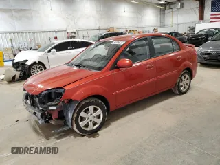 2010 Kia Rio LX with VIN KNADH4A37A6631415, listed as a Copart auction lot 51009625 with 99,611 mi miles and Non Repairable. Bid and sale history available at carsss.com. Image 1.