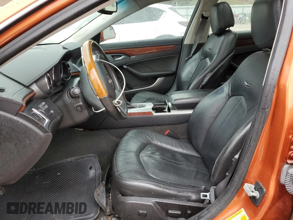 2008 Cadillac CTS AWD w/1SB with VIN 1G6DT57VX80189553, listed as a Copart auction lot 44750265 with 0 mi miles and Salvage Title. Bid and sale history available at carsss.com. Image 7.