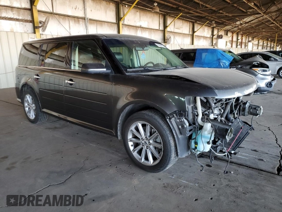 2018 Ford Flex Limited with VIN 2FMGK5D87JBA02653, listed as a Copart auction lot 83594974 with 106,694 mi miles and Salvage Title. Bid and sale history available at carsss.com. Image 4.