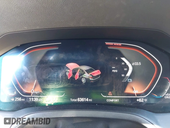 2021 BMW 3 Series 330i с VIN 3MW5R1J0XM8B69340, выставлен на аукционе IAAI как лот 41864211 с пробегом 63 614 миль миль и . История ставок и продаж доступна на DreamBid. Изображение 7.