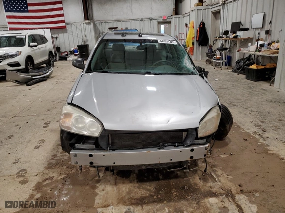 2005 Chevrolet Malibu LT with VIN 1G1ZU54885F133420, listed as a Copart auction lot 48054225 with 109,202 mi miles and Non Repairable. Bid and sale history available at carsss.com. Image 5.