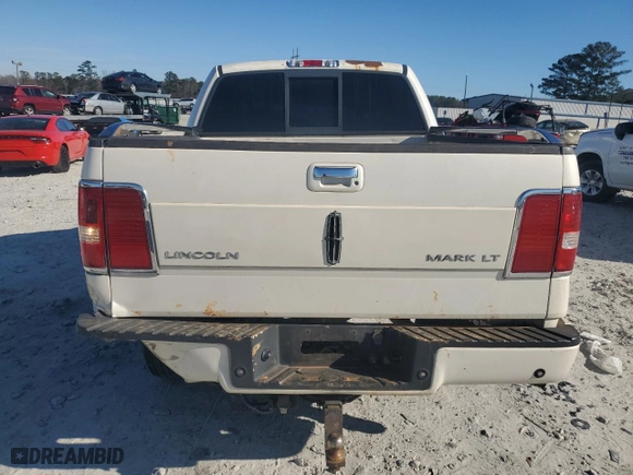 2007 Lincoln Mark LT with VIN 5LTPW18577FJ11958, listed as a Copart auction lot 85960714 with 230,147 mi miles and Salvage Title. Bid and sale history available at carsss.com. Image 6.