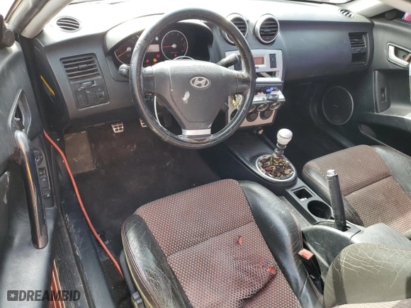 2006 Hyundai Tiburon GT with VIN KMHHN65F86U190230, listed as a Copart auction lot 47736175 with 156,991 mi miles and Non Repairable. Bid and sale history available at carsss.com. Image 8.