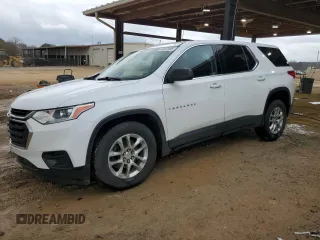 2021 Chevrolet Traverse LS with VIN 1GNERFKW0MJ131873, listed as a Copart auction lot 43467005 with 174,870 mi miles and Salvage Title. Bid and sale history available at carsss.com. Image 1.
