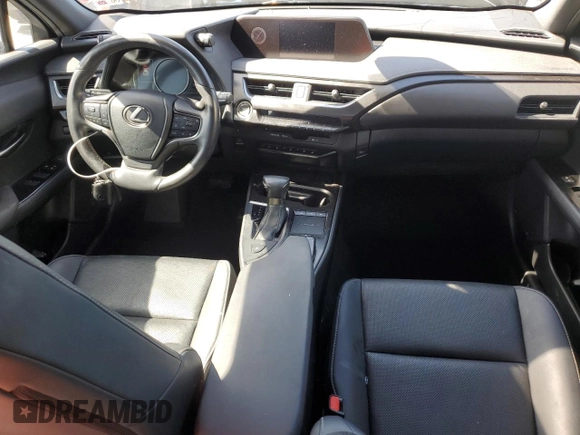 2021 Lexus UX with VIN JTHP3JBH6M2034578, listed as a Copart auction lot 48185835 with 55,297 mi miles and Salvage Title. Bid and sale history available at carsss.com. Image 8.