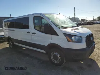 2023 Ford Transit Passenger XL with VIN 1FBAX2Y84PKA07378, listed as a Copart auction lot 46208235 with 40,517 mi miles and Non Repairable. Bid and sale history available at DreamBid. Image 4.
