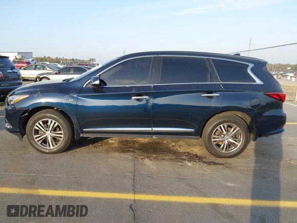 2020 Infiniti QX60 Pure with VIN 5N1DL0MN1LC501086, listed as a IAAI auction lot 41729091 with 108,329 mi miles and . Bid and sale history available at DreamBid. Image 14.