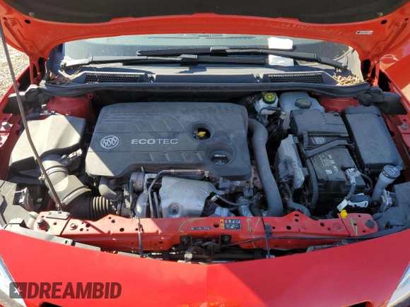 2018 Buick Cascada Sport Touring with VIN W04WJ3N57JG038678, listed as a Copart auction lot 46685445 with 7,505 mi miles and Salvage Title. Bid and sale history available at DreamBid. Image 12.
