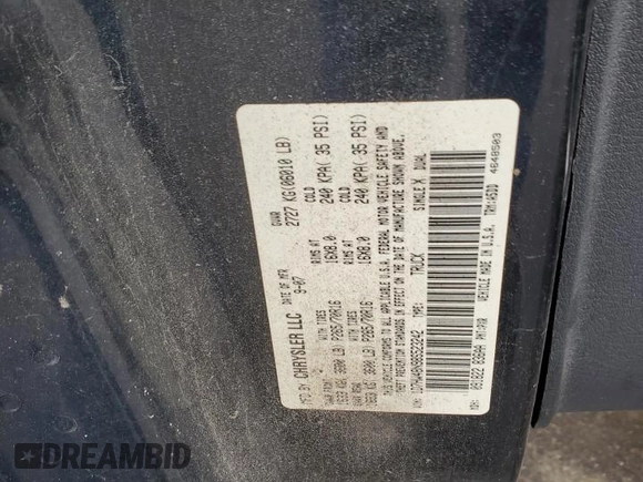 2008 Dodge Dakota SLT z VIN 1D7HW48N98S523242, wystawiony jako Copart lot #81602774 z przebiegiem 94 252 mil mil oraz Czysty tytuł • Clean title. Historia ofert i sprzedaży dostępna na DreamBid. Obrazek 12.