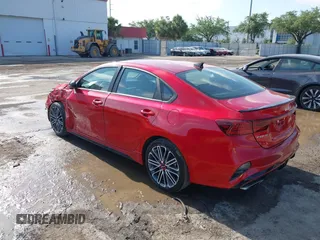2023 Kia Forte GT with VIN 3KPF44ACXPE618328, listed as a IAAI auction lot 42137484 with 48,691 mi miles and . Bid and sale history available at carsss.com. Image 3.