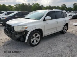 2010 Toyota Highlander Limited with VIN 5TDYK3EH7AS011928, listed as a Copart auction lot 59282905 with 210,903 mi miles and Salvage title. Bid and sale history available at DreamBid. Image 1.