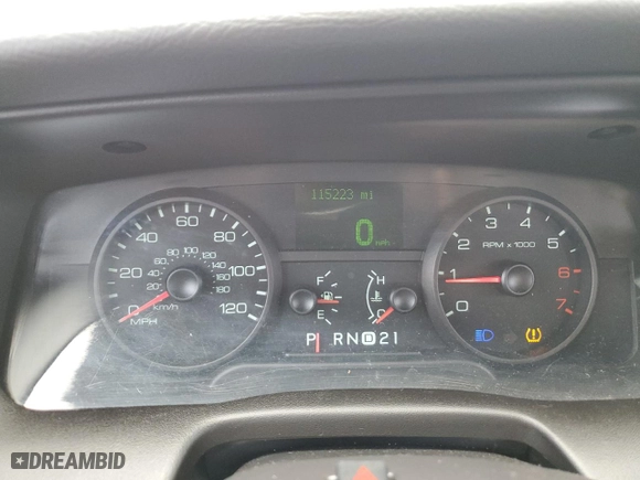 2009 Ford Crown Victoria LX with VIN 2FAHP74V79X124042, listed as a Copart auction lot 50974145 with 115,223 mi miles and Salvage Title. Bid and sale history available at carsss.com. Image 9.