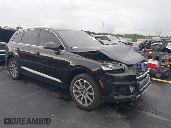 2018 Audi Q7 Premium Plus with VIN WA1LAAF75JD000651, listed as a IAAI auction lot 42406820 with Not provided miles and . Bid and sale history available at DreamBid. Image 1.
