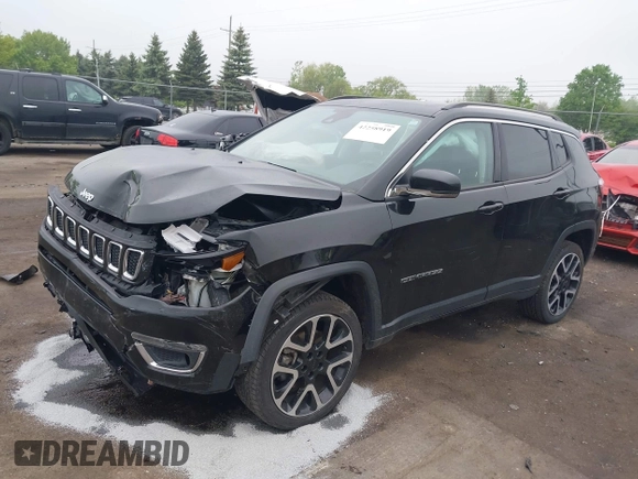 2018 Jeep Compass Limited с VIN 3C4NJDCB5JT399323, выставлен на аукционе IAAI как лот 42258919 с пробегом 77 650 миль миль и . История ставок и продаж доступна на DreamBid. Изображение 2.