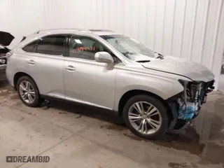 2015 Lexus RX 350 F Sport with VIN 2T2BK1BA1FC337981, listed as a IAAI auction lot 41894431 with 141,918 mi miles. Bid and sale history available at carsss.com. Image 1.