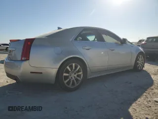 2010 Cadillac CTS Luxury with VIN 1G6DE5EG9A0142566, listed as a Copart auction lot 46512665 with 201,112 mi miles and Salvage Title. Bid and sale history available at carsss.com. Image 3.
