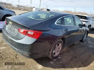 2019 Chevrolet Malibu LS with VIN 1G1ZB5ST1KF225817, listed as a Copart auction lot 44306405 with 44,675 mi miles and Salvage Title. Bid and sale history available at DreamBid. Image 3.