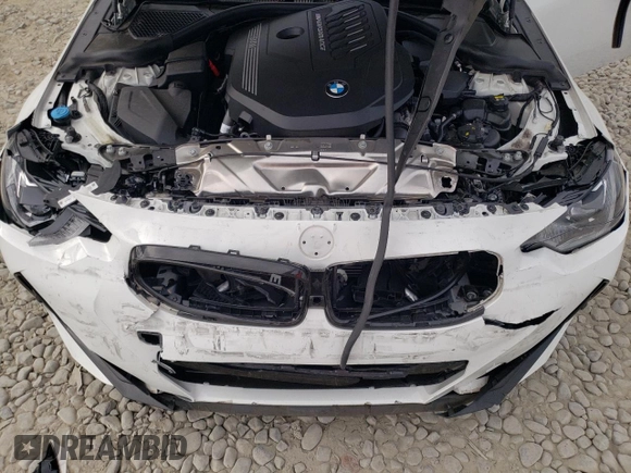 2022 BMW 2 Series M240i xDrive with VIN 3MW53CM06N8C78548, listed as a Copart auction lot 72563094 with 30,129 mi miles and Salvage Title. Bid and sale history available at carsss.com. Image 12.
