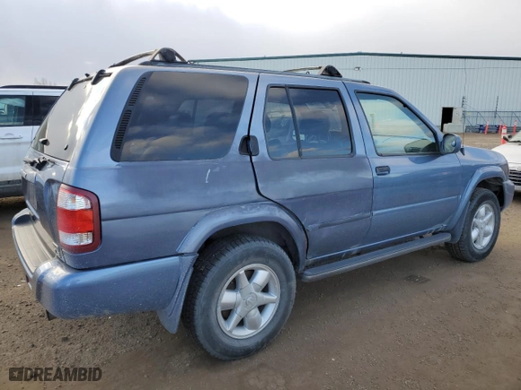 2001 Nissan Pathfinder LE with VIN JN8DR09X01W569683, listed as a Copart auction lot 42581315 with 192,877 mi miles and Clean Title. Bid and sale history available at carsss.com. Image 3.