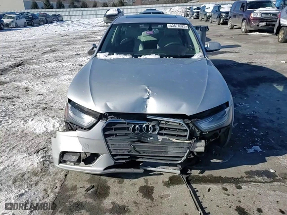 2013 Audi A4 Premium Plus with VIN WAUFFAFL3DN008292, listed as a Copart auction lot 43878925 with 151,758 mi miles and Salvage Title. Bid and sale history available at carsss.com. Image 10.