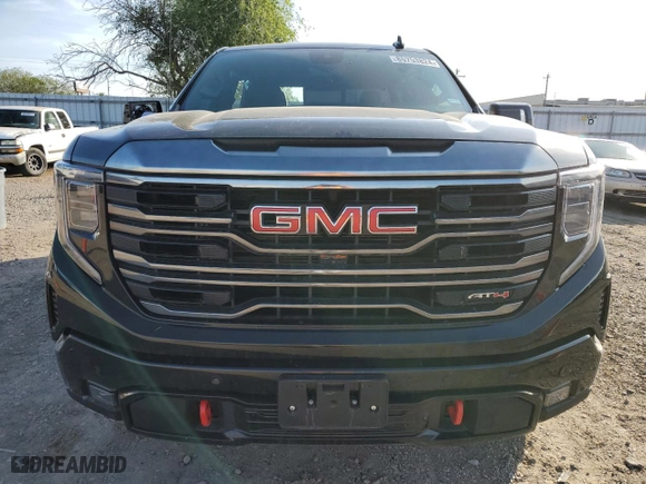 2024 GMC Sierra 1500 AT4 with VIN 3GTUUEEL4RG378854, listed as a Copart auction lot 85753824 with 6,187 mi miles and Salvage Title. Bid and sale history available at carsss.com. Image 5.