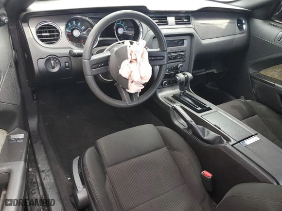 2010 Ford Mustang V6 with VIN 1ZVBP8AN7A5156826, listed as a Copart auction lot 48862415 with 80,583 mi miles and Salvage Title. Bid and sale history available at carsss.com. Image 8.