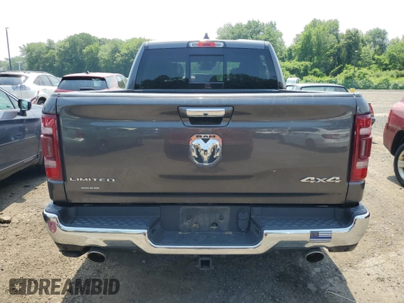 2020 Ram 1500 Limited with VIN 1C6SRFHT2LN138508, listed as a Copart auction lot 59583025 with 101,956 mi miles and Salvage title. Bid and sale history available at DreamBid. Image 6.