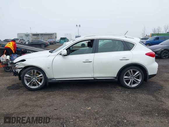 2017 Infiniti QX50 with VIN JN1BJ0RR9HM408706, listed as a IAAI auction lot 41821630 with 69,693 mi miles and . Bid and sale history available at DreamBid. Image 14.