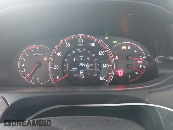 2017 Honda Accord Sport with VIN 1HGCR2F54HA136317, listed as a IAAI auction lot 42091828 with 146,628 mi miles and . Bid and sale history available at carsss.com. Image 7.
