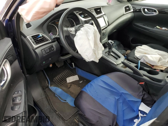 2019 Nissan Sentra SV with VIN 3N1AB7APXKY309389, listed as a Copart auction lot 78387194 with 55,669 mi miles and Salvage Title. Bid and sale history available at carsss.com. Image 8.