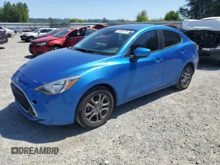 2019 Toyota Yaris L z VIN 3MYDLBYV7KY522672, wystawiony jako Copart lot #65452475 z przebiegiem 32 419 mil mil oraz Szkoda całkowita • Salvage title. Historia ofert i sprzedaży dostępna na DreamBid. Obrazek 1.