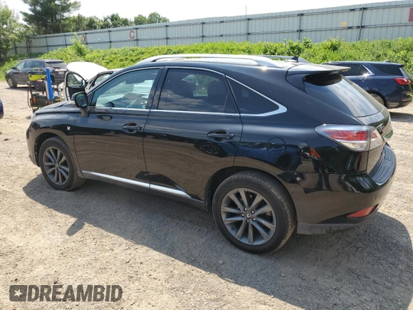 2013 Lexus RX 350 with VIN 2T2BK1BAXDC223149, listed as a Copart auction lot 62766835 with 81,501 mi miles and Clean title. Bid and sale history available at DreamBid. Image 2.