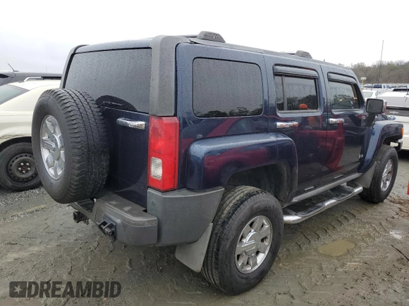 2008 Hummer H3 SUV Luxury with VIN 5GTEN43E788188656, listed as a Copart auction lot 81130024 with 224,987 mi miles and Salvage Title. Bid and sale history available at carsss.com. Image 3.