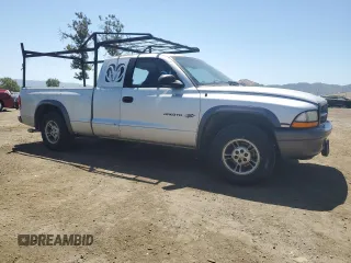 2002 Dodge Dakota with VIN 1B7GL12X32S557546, listed as a Copart auction lot 66879734 with 218,981 mi miles and Salvage Title. Bid and sale history available at carsss.com. Image 4.