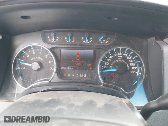 2013 Ford F-150 XL with VIN 1FTFW1ET5DKF47471, listed as a IAAI auction lot 42388266 with 223,873 mi miles and . Bid and sale history available at DreamBid. Image 7.