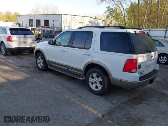 2003 Ford Explorer Eddie Bauer with VIN 1FMZU74W33ZB04853, listed as a IAAI auction lot 42210642 with 172,842 mi miles and . Bid and sale history available at DreamBid. Image 3.