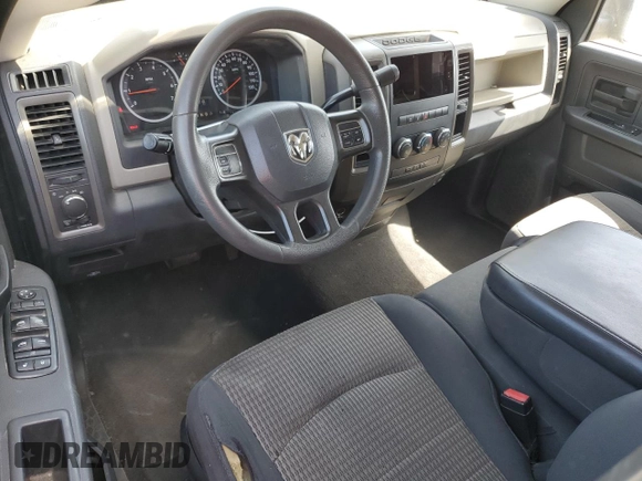 2012 Ram 1500 ST with VIN 1C6RD6FP6CS169507, listed as a Copart auction lot 53720085 with 231,822 mi miles and Salvage title. Bid and sale history available at DreamBid. Image 8.