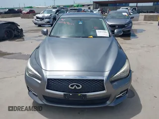 2014 Infiniti Q50 Premium with VIN JN1BV7AP5EM675859, listed as a IAAI auction lot 42031960 with 110,149 mi miles. Bid and sale history available at carsss.com. Image 12.