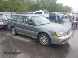 2001 Subaru Legacy Outback with VIN 4S3BH675817673102, listed as a IAAI auction lot 42257169 with Not provided miles and . Bid and sale history available at DreamBid. Image 1.