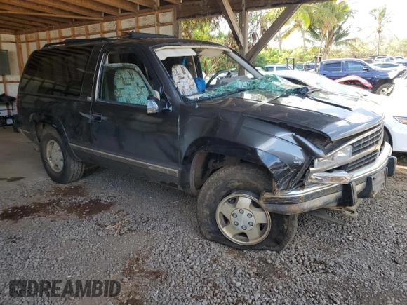 1993 Chevrolet Blazer z VIN 1GNEK18K8PJ350614, wystawiony jako Copart lot #84088954 z przebiegiem 247 946 mil mil oraz Szkoda całkowita • Salvage title. Historia ofert i sprzedaży dostępna na DreamBid. Obrazek 4.