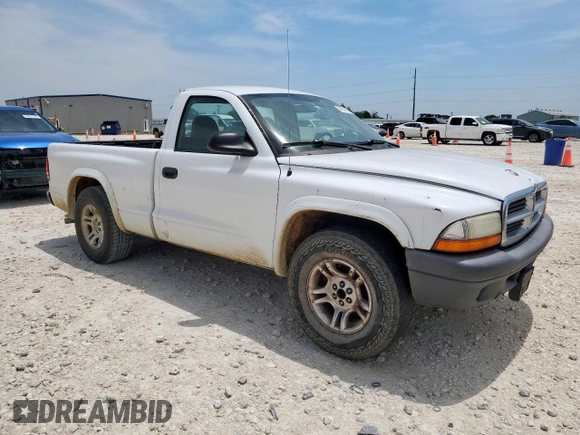 2004 Dodge Dakota z VIN 1D7FL16K64S612395, wystawiony jako Copart lot #56545035 z przebiegiem Nie podano mil oraz Czysty tytuł • Clean title. Historia ofert i sprzedaży dostępna na DreamBid. Obrazek 4.